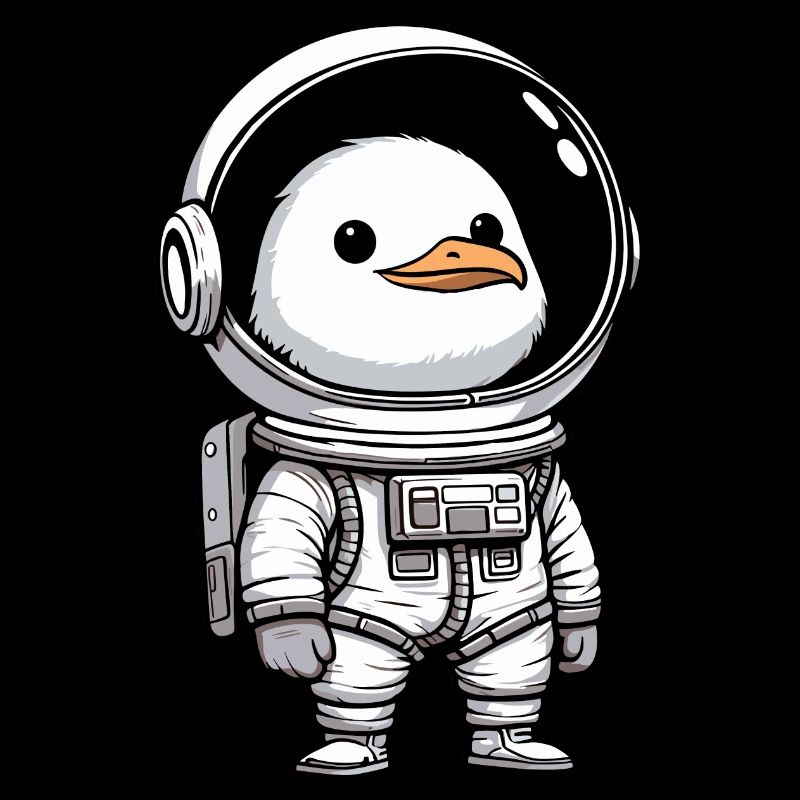 Bande dessinée Seagull Profession Astronaute en combinaison spatiale