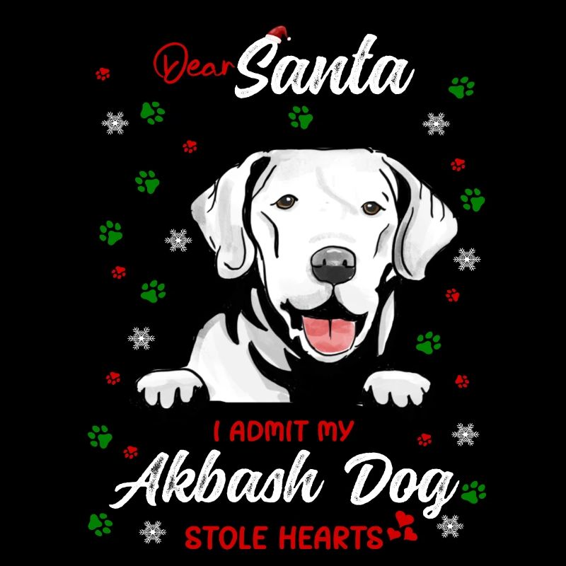 Akbash Hund Hund Weihnachten Hunderasse
