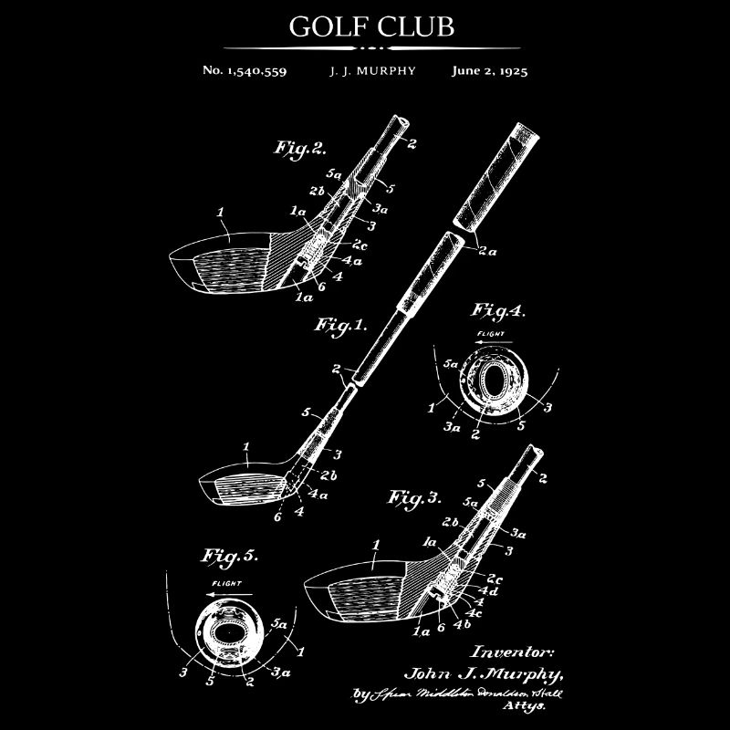 Golfschläger Patent Golfer Golf