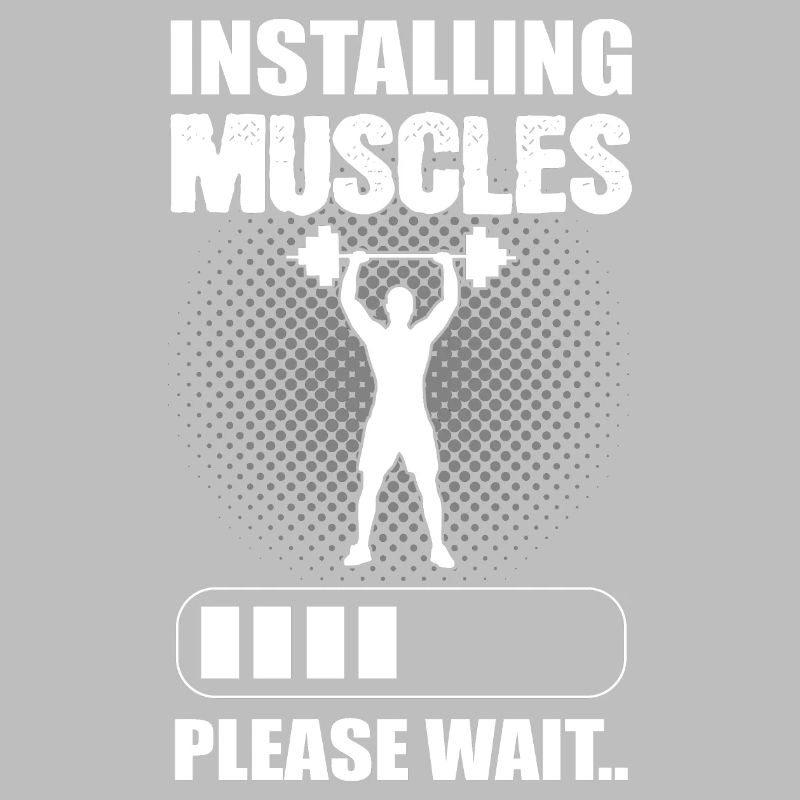 Installing Muscles Please Wait Bodybuilder