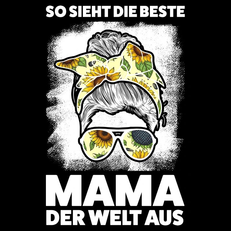 Mutter Messy Bun Mütter Geschenk