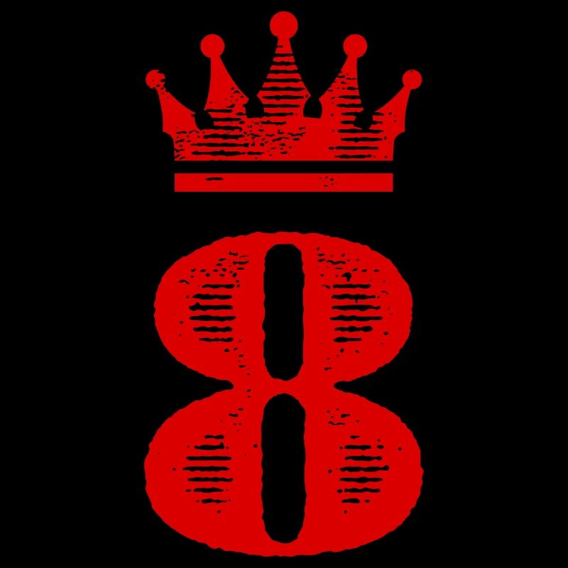 8 Zahl Krone