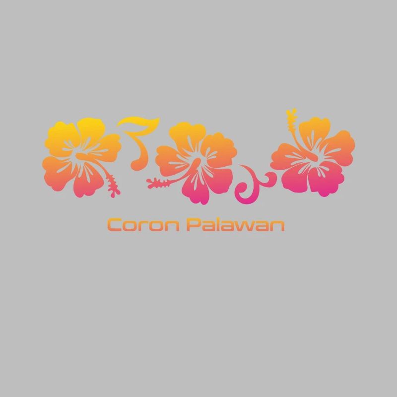 Coron Palawan Philippines Hibiscus Souvenir