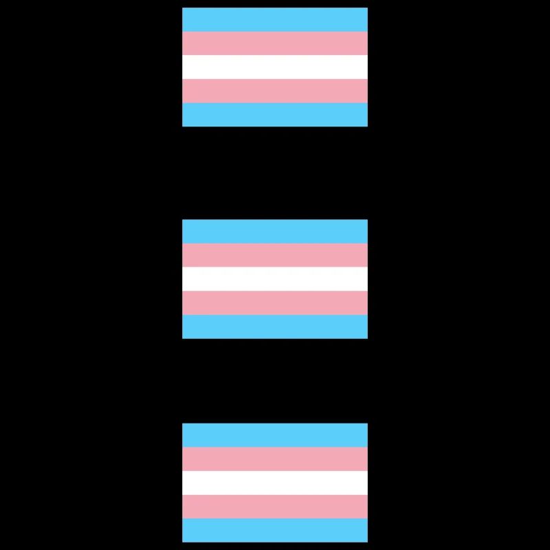 Trans Pride-Flaggen