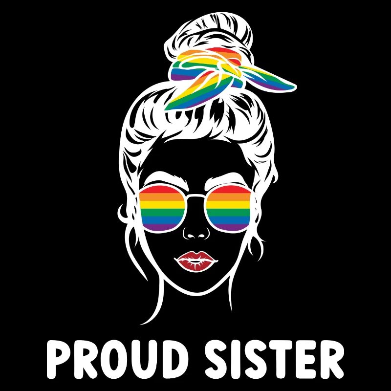 LGBT Stolze Schwester