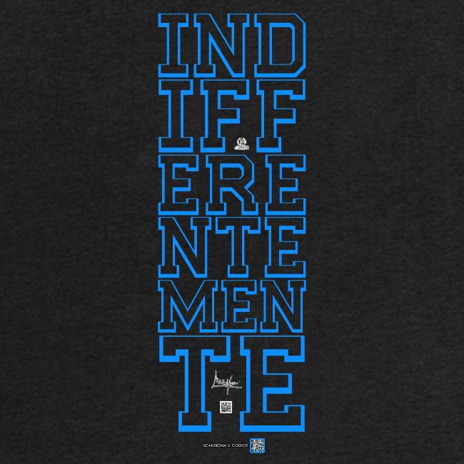 Indifferentemente (blu)
