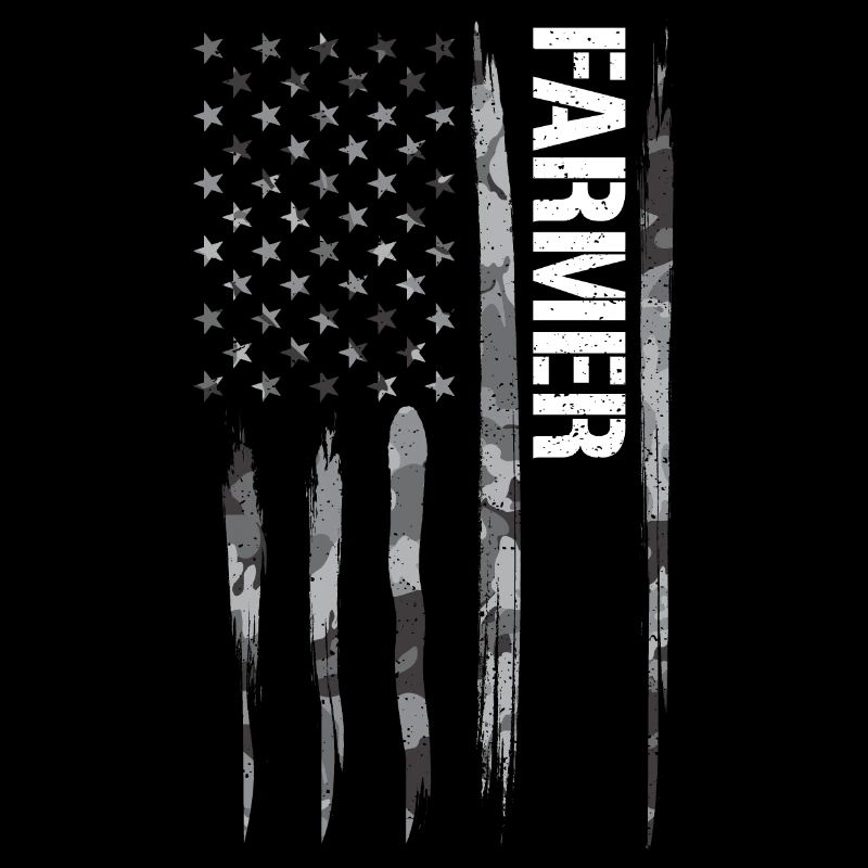 Farmer - American Flag
