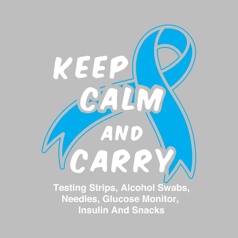 Keep Calm And Carry Testing Strips