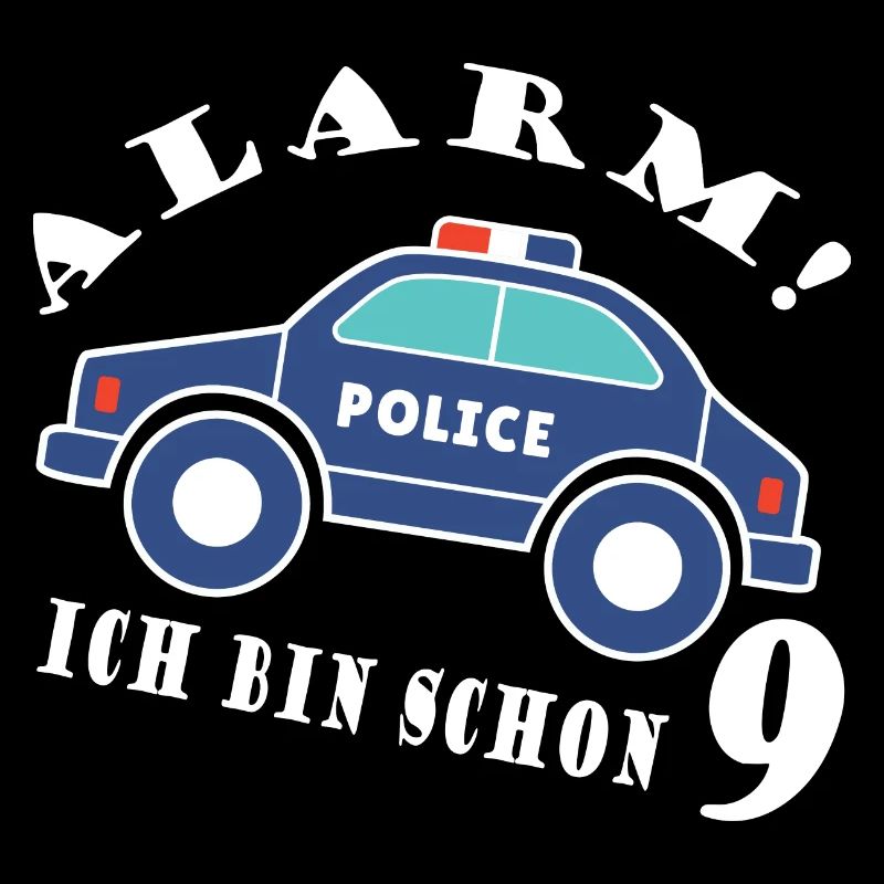 Alarm ich bin schon 9 Polizei