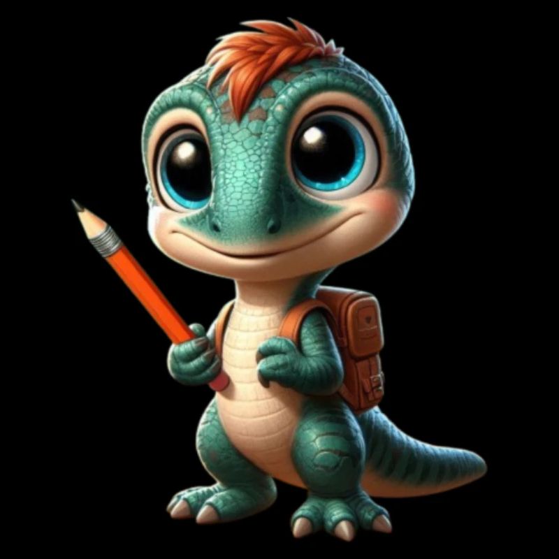 Velociraptor Cartoon 3