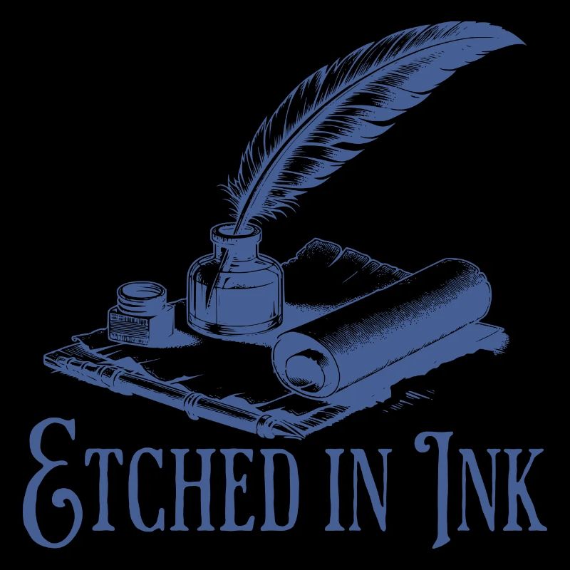 Dark Academia Etched In Ink