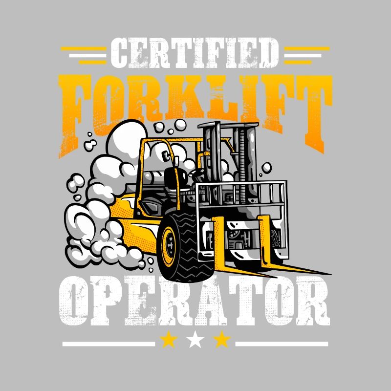 Certified Forklift Operator Gabelstaplerfahrer