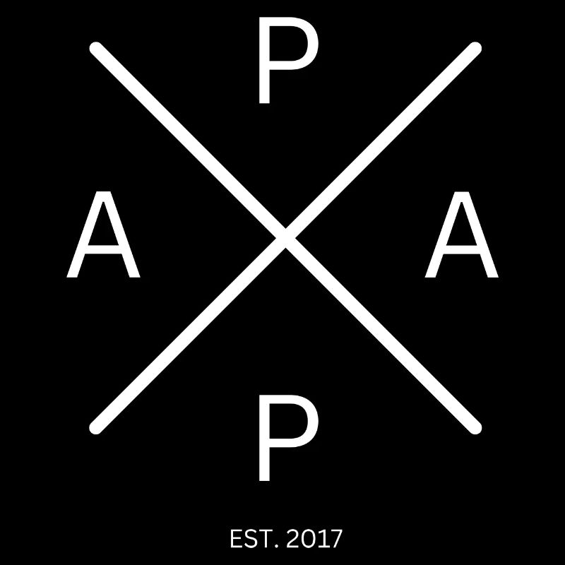 Papa Est. 2017 Vatertag Geschenk