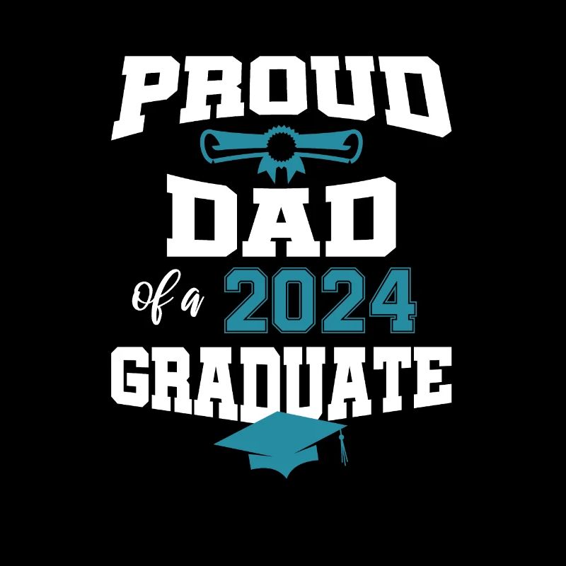 Absolvent Sponsion Graduate stolzer Vater 2024