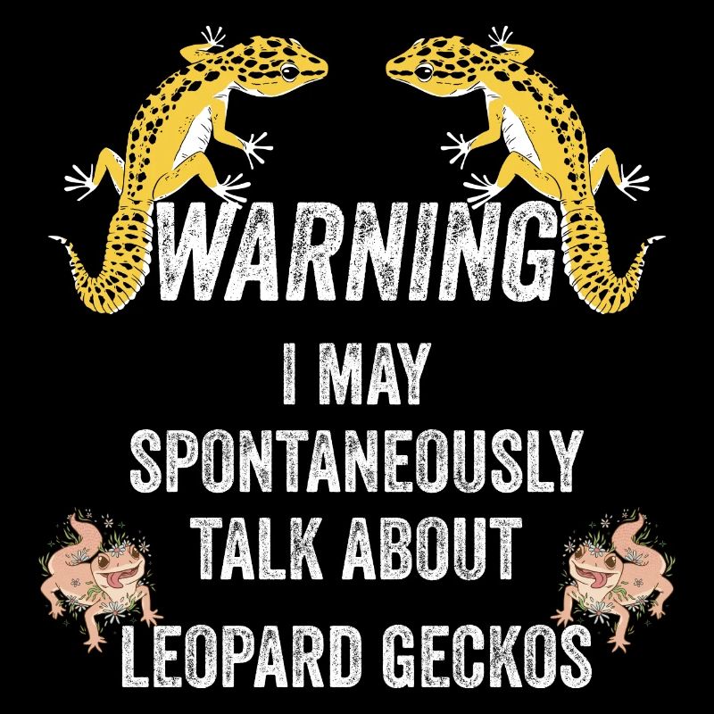 Warnung kann spontan über Leopardgecko sprechen