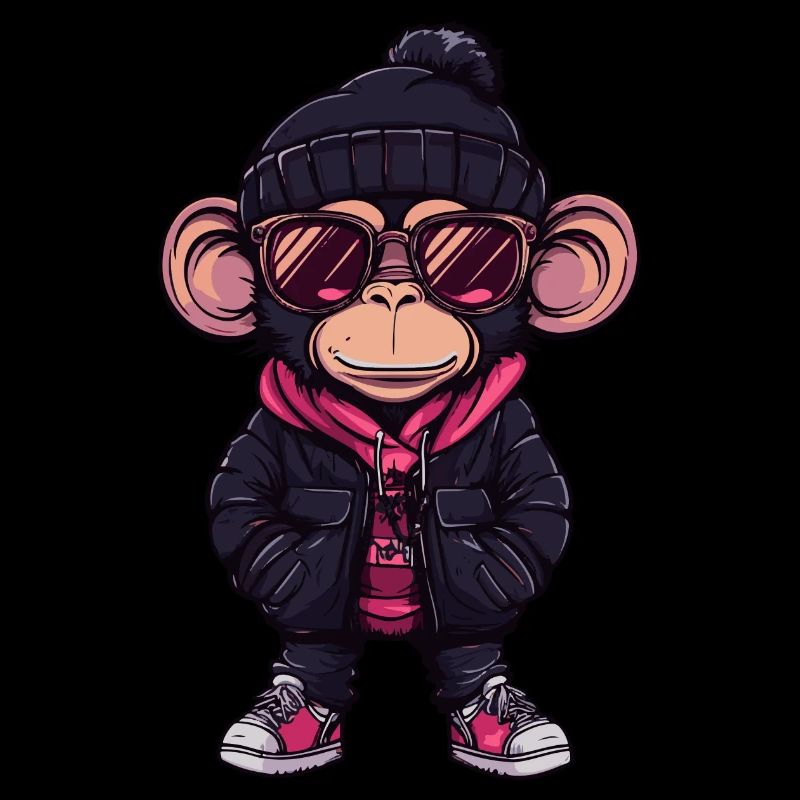 Monkey Winter Comic