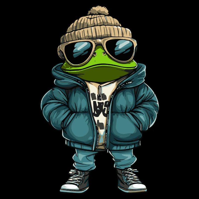 Frog Winter Comic