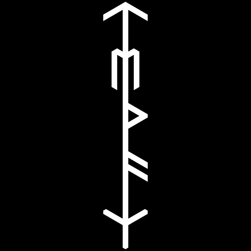 « ᛏ Teiwaz » Runenstab/RuneStaff/Galdrastafir, QRF0©