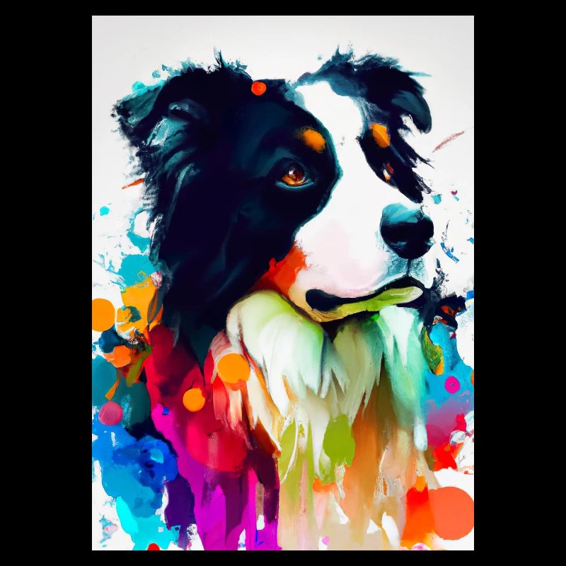 Bunter Border Collie