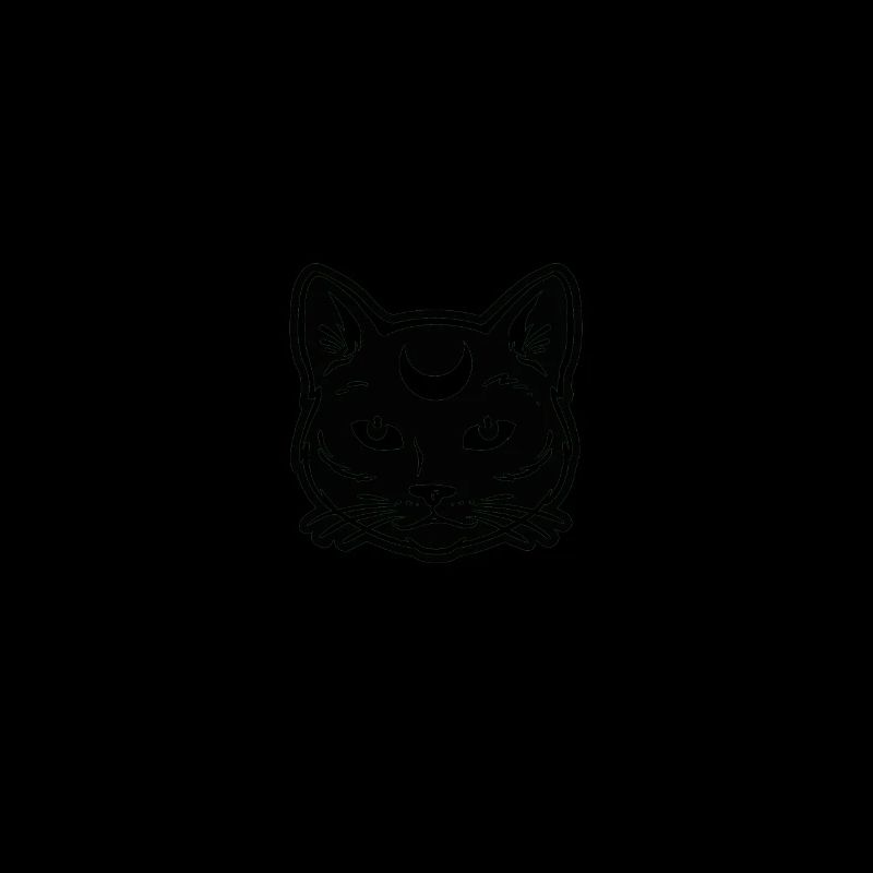 Hocus Pocus Halloween Celestial Cat