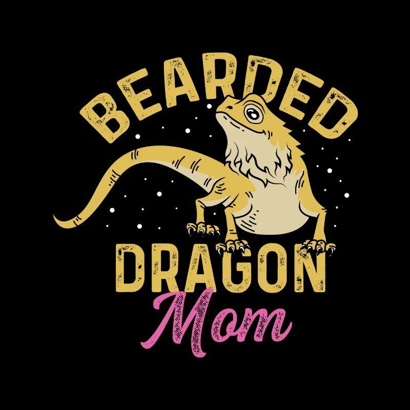 Bärtige drache mama. Zookeeper. Gift