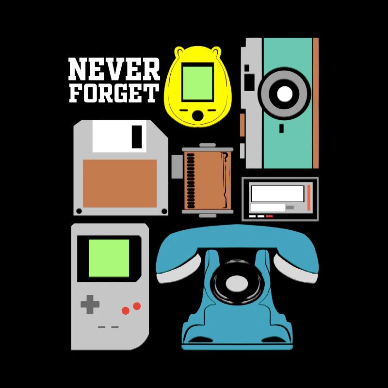 Never Forget Audio Cassette Tape Novelty