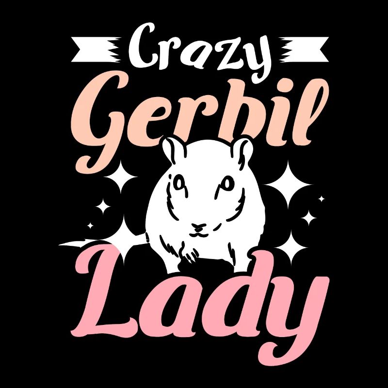 Dame folle de gerbilles