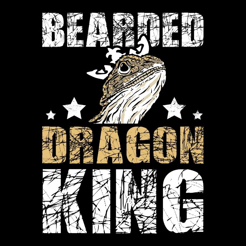 Boy bearded dragon king