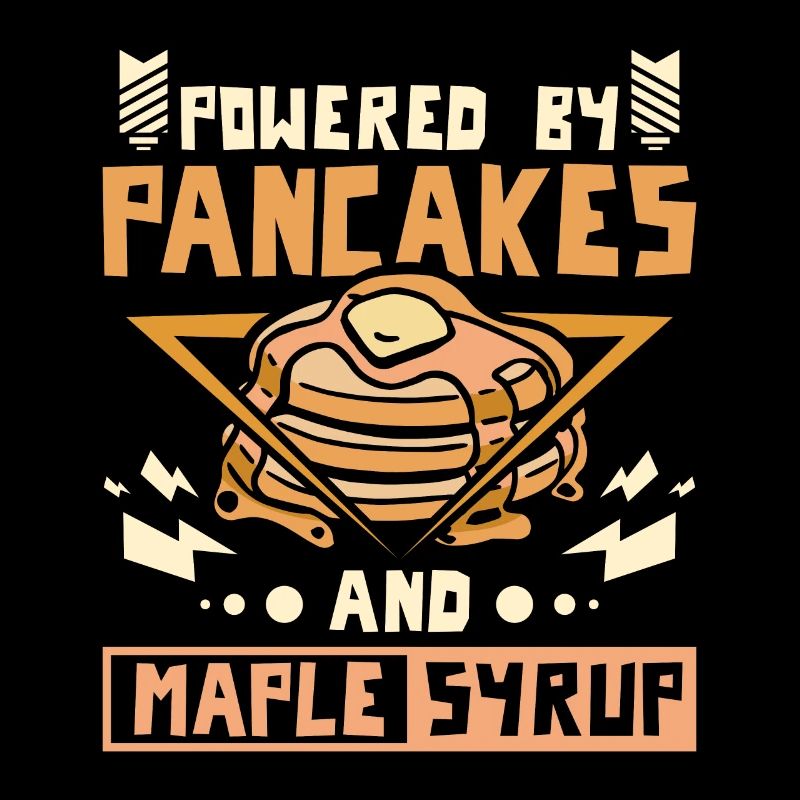 Powered by pancakes and maple syrup