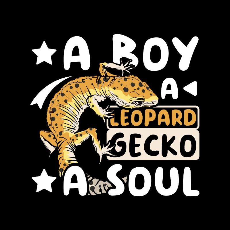 A boy a leopard gecko a soul