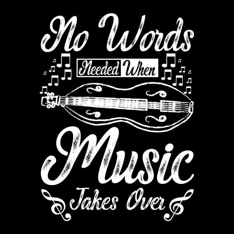 Dulcimer no words needed when music takes over