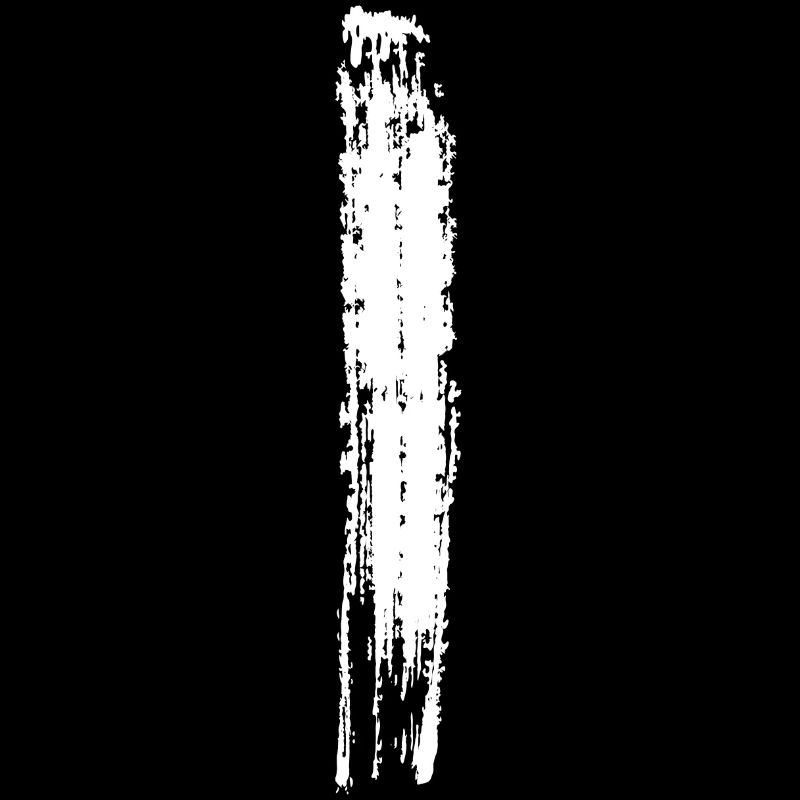Brush Stroke - White