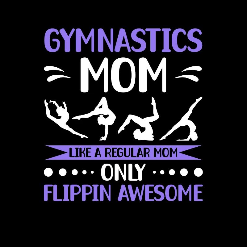 Stolze Gymnastik-Mutter