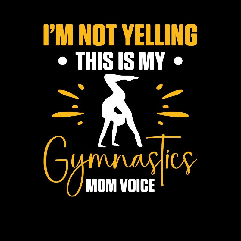 Stolze Gymnastik-Mutter