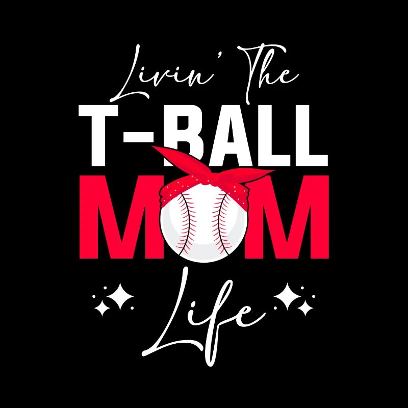 Teeball Tee Ball Tball Maman
