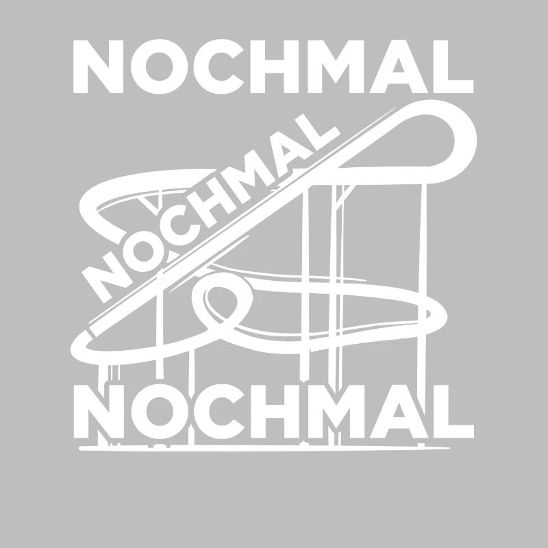 Nochmal Freizeitpark Rollercoaster Achterbahn