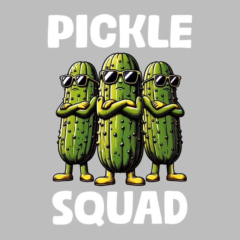 Pickle Squad Concombre drôle Cornichon Amateur de concombre