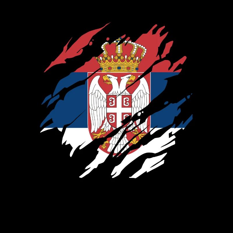 Serbien Serbische Flagge Srbija Serben Geschenk