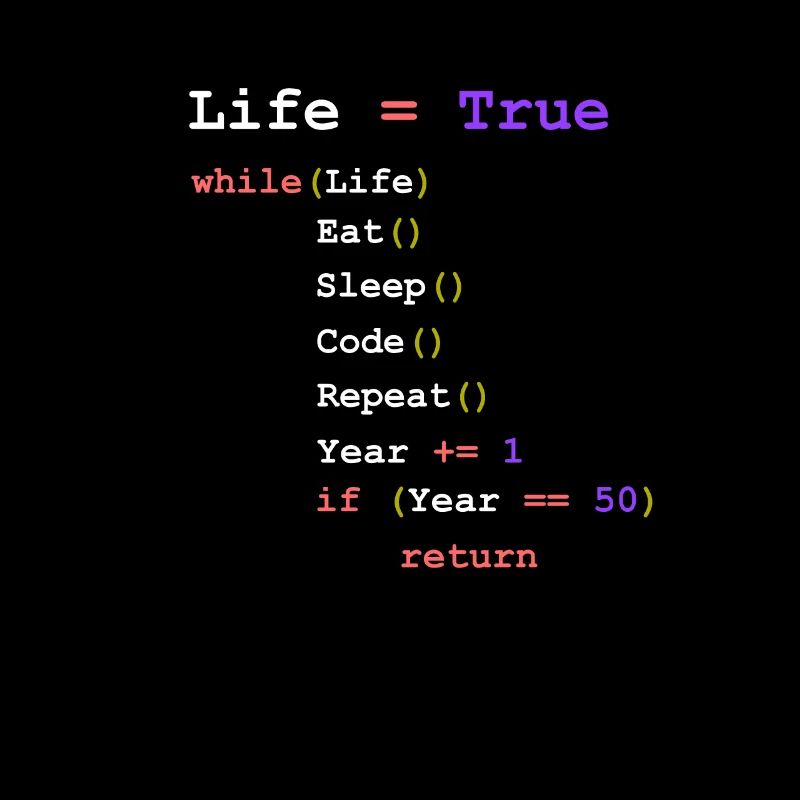 Eat Sleep Code Repeat - programmeur