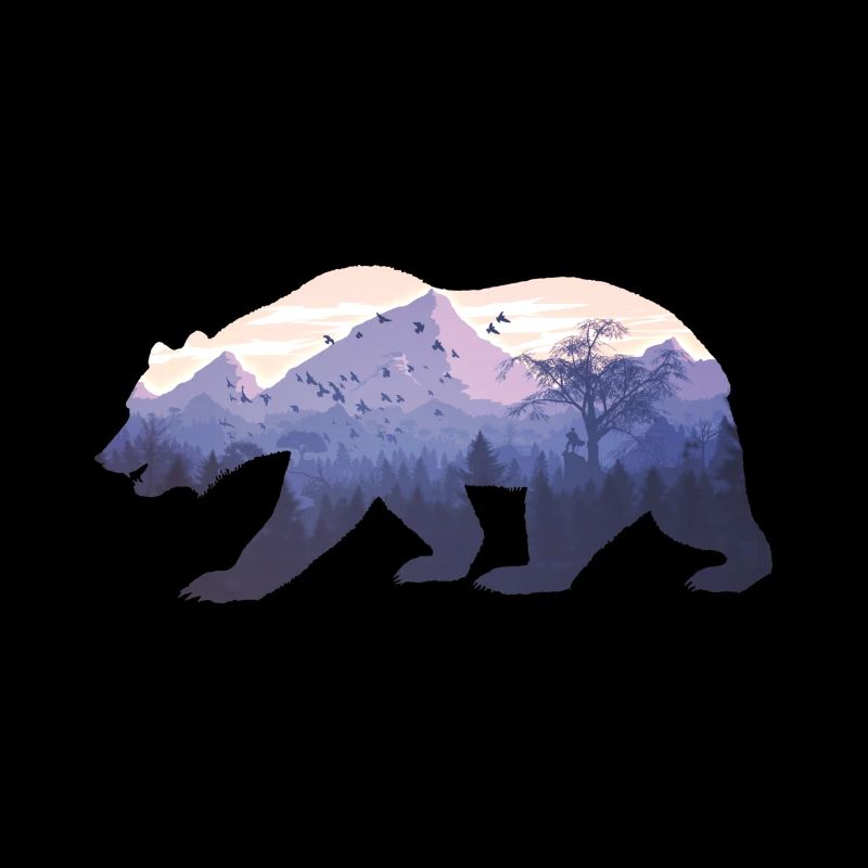 Bear Mountain Bear Tent Adventure Hiking Gift