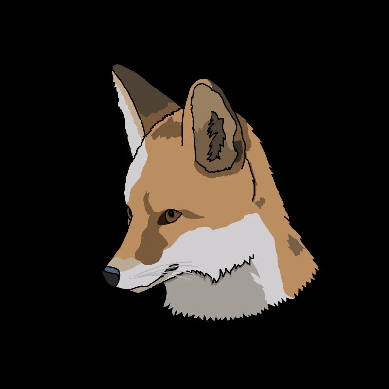 Fuchs, Zeichnung, Geschenkidee