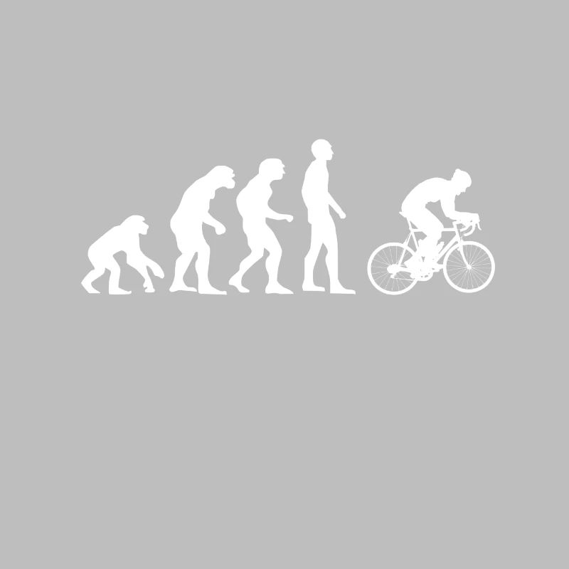 Bicycle evolution tshirt