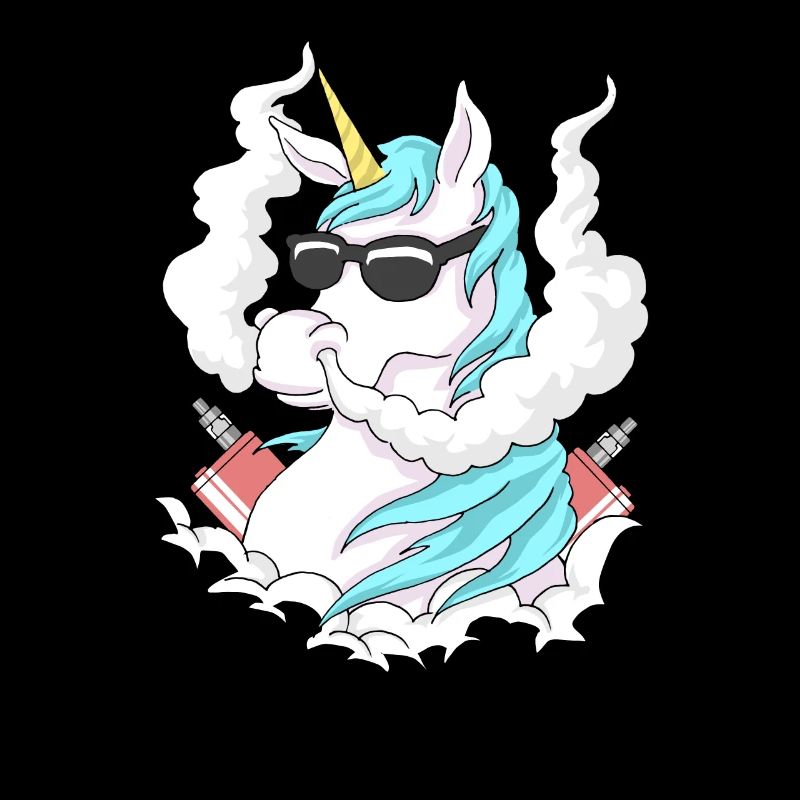 Dampfer Dampfen Einhorn Vape Vaping Mod Geschenk