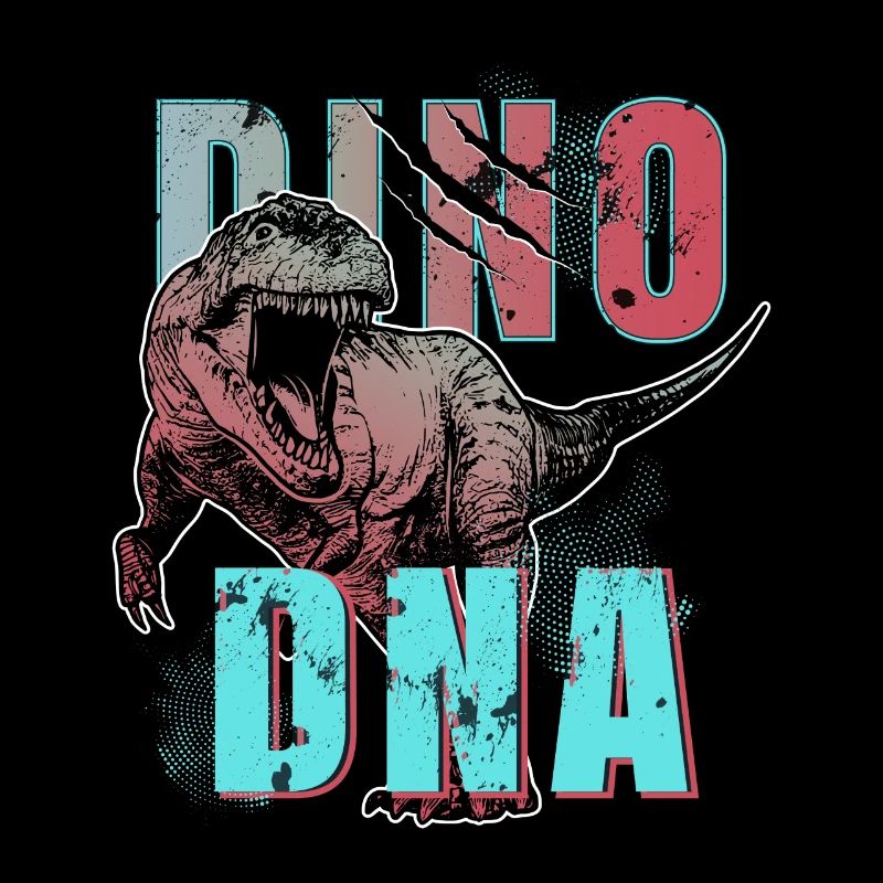 Dino DNA T-Rex Dinosaurier Urzeit Wildnis