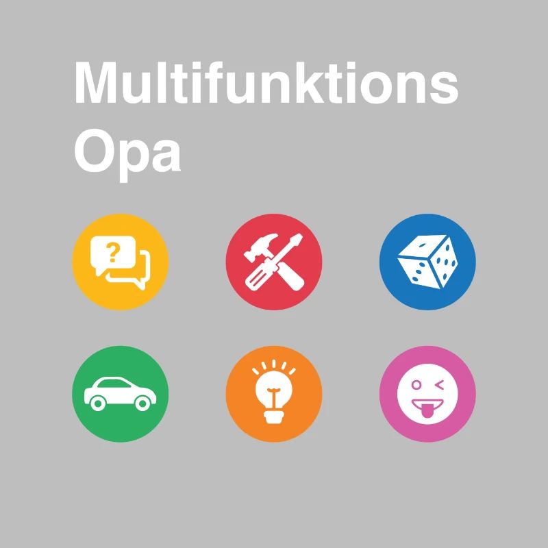 Multifunktions Opa Geschenk bester Opa