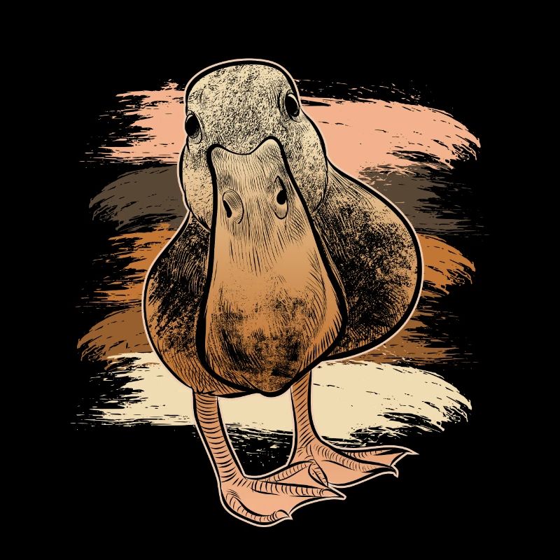 Ente mit Humor Schnabel Zugvogel Gewässer