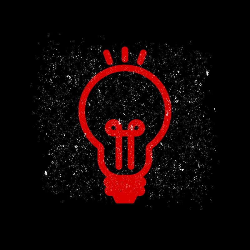 Red lightbulb icon gift