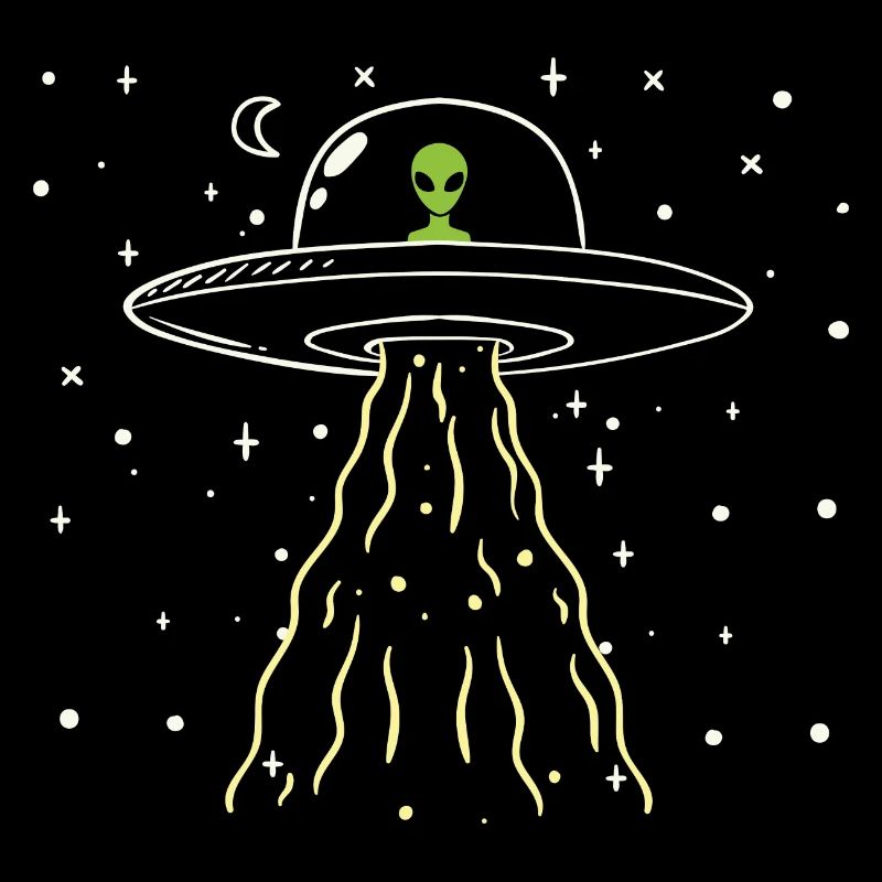 Alien space spaceship