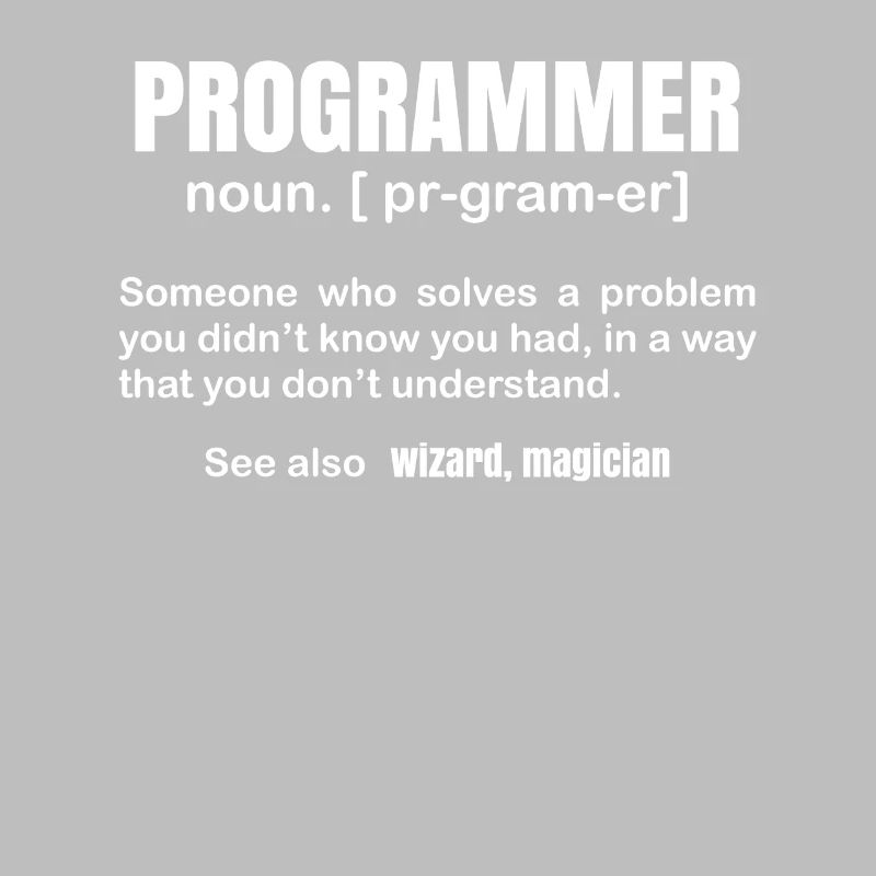 Définition du programmeur