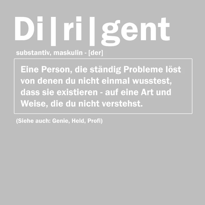 Dirigent Geschenk